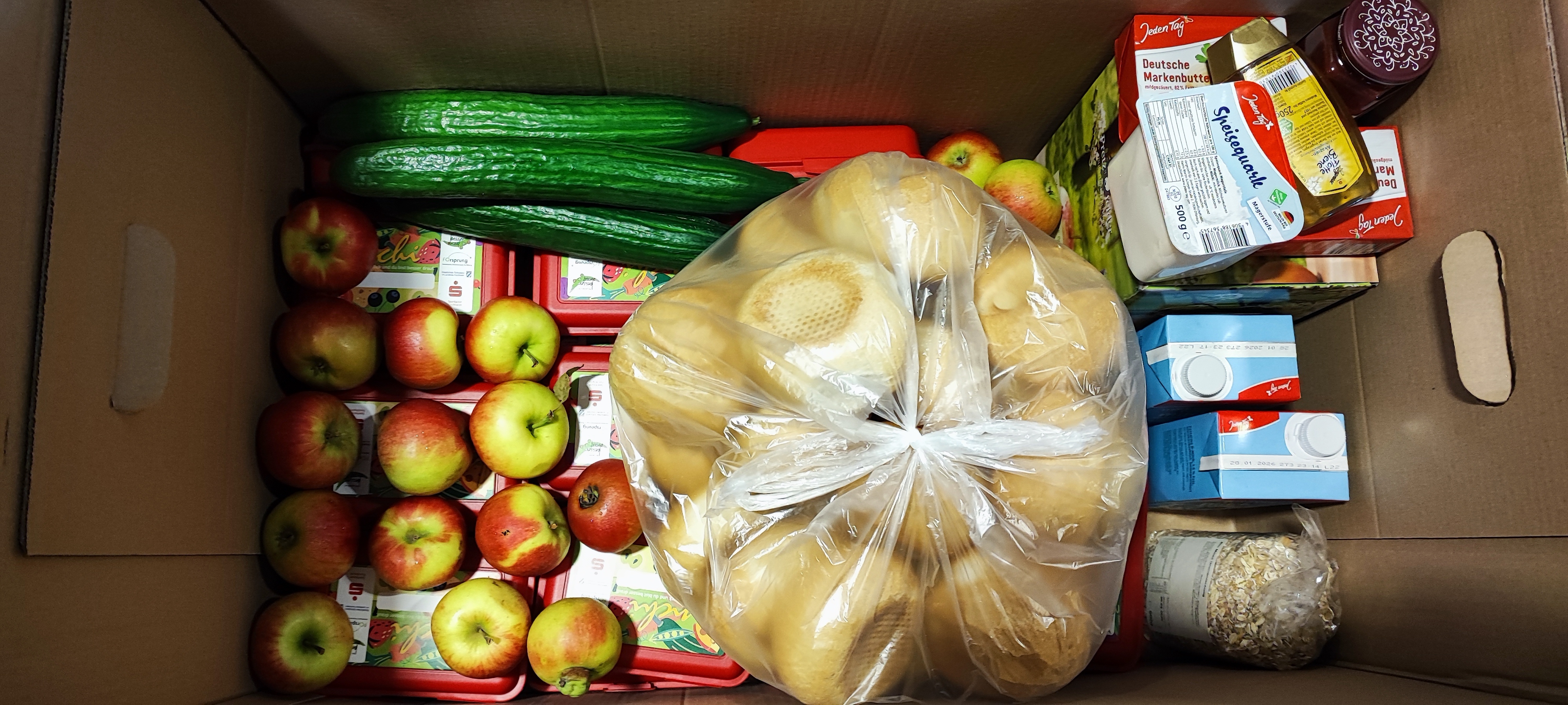 Inhalt der Lunchibox Inhalt der Lunchibox